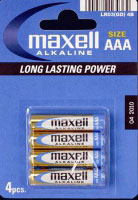 Maxell Alkaline Ace (LR03-B4MXL)